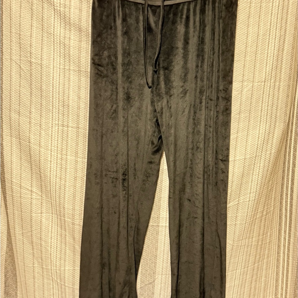 Juicy Couture Black Rhinestone Track Pants - Picture 8 of 8